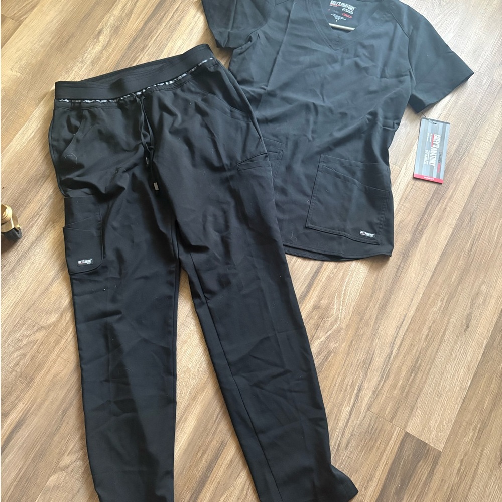 Grey's Anatomy Black Jogger Pants
